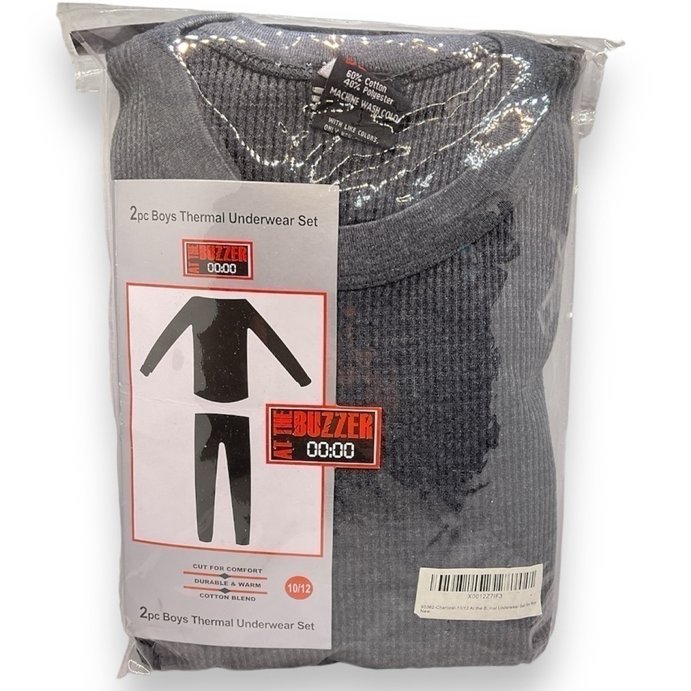 Boys 2 pc Boys Thermal Underwear Set NWT